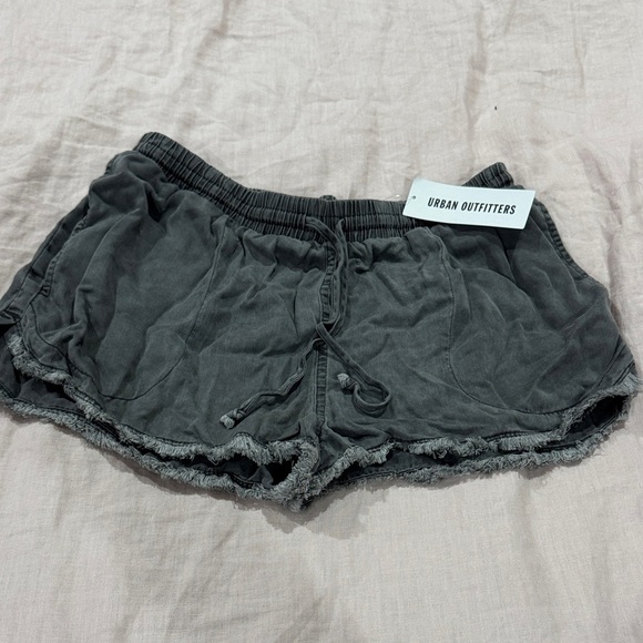Urban Outfitters Charcoal Athletic Shorts - Picture 1 of 4